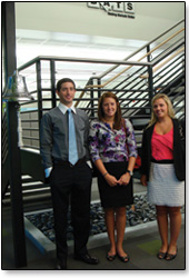 Austin Filley, Rachel Lazzara and Sarah Haisch